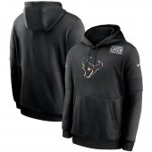Nike Houston Texans Black Crucial Catch Sideline Performance Pullover Hoodie