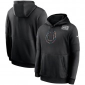 Nike Indianapolis Colts Black Crucial Catch Sideline Performance Pullover Hoodie