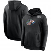 Nike Kansas City Chiefs Black Crucial Catch Sideline Performance Pullover Hoodie