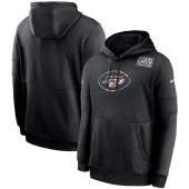 Nike New York Jets Black Crucial Catch Sideline Performance Pullover Hoodie