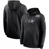 Nike Seattle Seahawks Black Crucial Catch Sideline Performance Pullover Hoodie