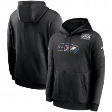 Nike Seattle Seahawks Black Crucial Catch Sideline Performance Pullover Hoodie