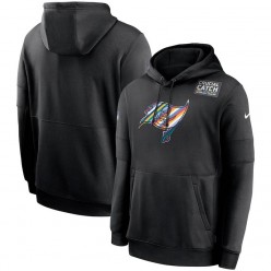 Nike Tampa Bay Buccaneers Black Crucial Catch Sideline Performance Pullover Hoodie