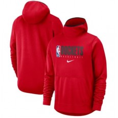 Houston Rockets Nike Spotlight Practice Performance Pullover Hoodie - Red