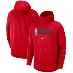 Houston Rockets Nike Spotlight Practice Performance Pullover Hoodie - Red