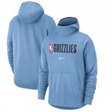 Memphis Grizzlies Nike Spotlight Practice Performance Pullover Hoodie - Light Blue