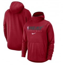 Miami Heat Nike Spotlight Practice Performance Pullover Hoodie - Red