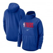 Philadelphia 76ers Nike Spotlight Practice Performance Pullover Hoodie - Royal