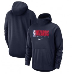 Washington Wizards Nike Spotlight Practice Performance Pullover Hoodie - Navy