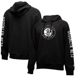 Brooklyn Nets New Era 2019-2020 City Edition Pullover Hoodie - Black