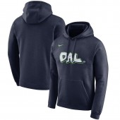 Dallas Mavericks Nike 2019-2020 City Edition Club Pullover Hoodie - Navy