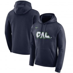 Dallas Mavericks Nike 2019-2020 City Edition Club Pullover Hoodie - Navy