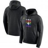 Denver Nuggets Nike 2019-2020 City Edition Club Pullover Hoodie - Black