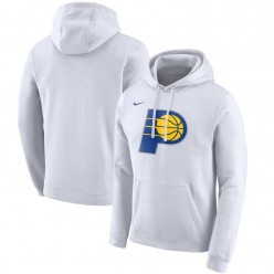 Indiana Pacers Nike 2019-2020 City Edition Club Pullover Hoodie - White