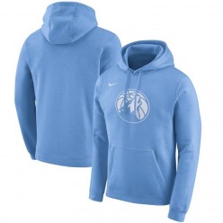 Minnesota Timberwolves Nike 2019-2020 City Edition Club Pullover Hoodie - Blue