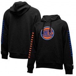 New York Knicks New Era 2019-2020 City Edition Pullover Hoodie - Black