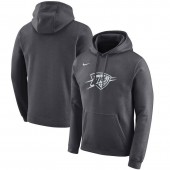 Oklahoma City Thunder Nike 2019-2020 City Edition Club Pullover Hoodie - Anthracite