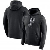 San Antonio Spurs Nike City Edition Logo Essential Pullover Hoodie - Black