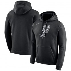 San Antonio Spurs Nike City Edition Logo Essential Pullover Hoodie - Black