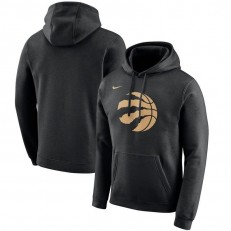 Toronto Raptors Nike 2019-2020 City Edition Club Pullover Hoodie - Black