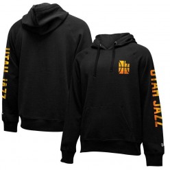 Utah Jazz New Era 2019-2020 City Edition Pullover Hoodie - Black