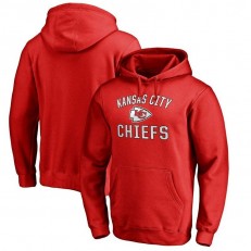 Kansas City Chiefs NFL Pro Line by Fanatics Branded Big & Tall Victory Arch Pullover Hoodie - Red