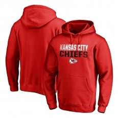 Kansas City Chiefs NFL Pro Line by Fanatics Branded Iconic Collection Fade Out Pullover Hoodie - Red