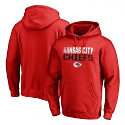 Kansas City Chiefs NFL Pro Line by Fanatics Branded Iconic Collection Fade Out Pullover Hoodie - Red