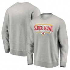 Kansas City Chiefs NFL Pro Line by Fanatics Branded Super Bowl LIV Champions Lateral Pullover Hoodie - Black