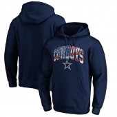 NFL Pro Line by Fanatics Branded Dallas Cowboys Navy Banner Wave Pullover Hoodie