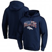NFL Pro Line by Fanatics Branded Denver Broncos Navy Banner Wave Pullover Hoodie