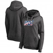 NFL Pro Line by Fanatics Branded Women NFL 100th Season Pullover Hoodie - Heathered Gray