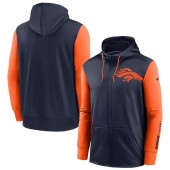 Nike Chicago Bears NavyOrange Fan Gear Mascot Performance Full-Zip Hoodie.webp