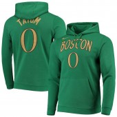 Jayson Tatum Boston Celtics Nike 2019-2020 City Edition Name & Number Team Pullover Hoodie - Kelly Green