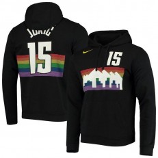 Nikola Jokic Denver Nuggets Nike 2019-2020 City Edition Name & Number Pullover Hoodie - Black