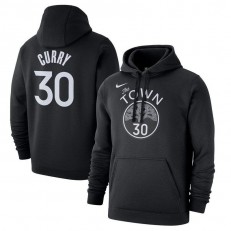 Stephen Curry Golden State Warriors Nike 2019-2020 City Edition Name & Number Pullover Hoodie - Black