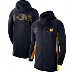 Nike Indiana Pacers Navy Authentic Showtime Therma Flex Performance Full-Zip Hoodie