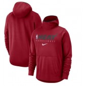Miami Heat Nike Spotlight Practice Performance Pullover Hoodie - Red