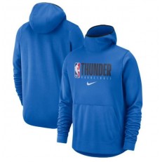 Oklahoma City Thunder Nike Spotlight Practice Performance Pullover Hoodie - Blue