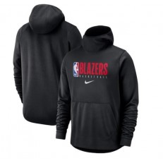Portland Trail Blazers Nike Spotlight Practice Performance Pullover Hoodie - Black