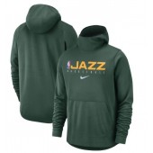 Utah Jazz Nike Spotlight Practice Performance Pullover Hoodie - Green