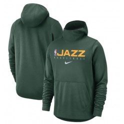 Utah Jazz Nike Spotlight Practice Performance Pullover Hoodie - Green