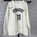 BED-STUY #11 Irving white plush long sleeves Sweatshirt