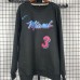 Miami Heat #3 Wade black plush long sleeves Sweatshirt