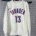 Oklahoma City Thunder #13 George white plush long sleeves Sweatshirt
