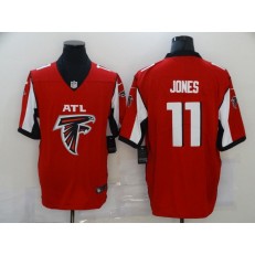 Atlanta Falcons #11 Julio Jones Red Team Big Logo Vapor Untouchable Limited Jersey
