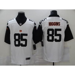 Cincinnati Bengals #85 Tee Higgins White Color Rush Limited Jersey