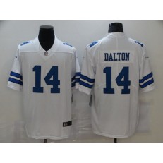 Dallas Cowboys #14 Andy Dalton White Vapor Untouchable Limited Jersey