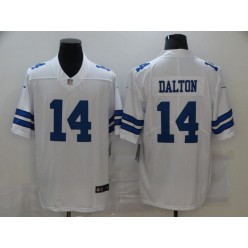 Dallas Cowboys #14 Andy Dalton White Vapor Untouchable Limited Jersey