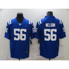 Indianapolis Colts #56 Quenton Nelson Royal Color Rush Limited Jersey